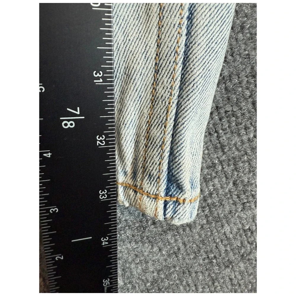VTG Y2K Union Bay Baggy Wide Leg Jeans Acid Wash Denim 30x33 90s Skater Hip‎ Hop